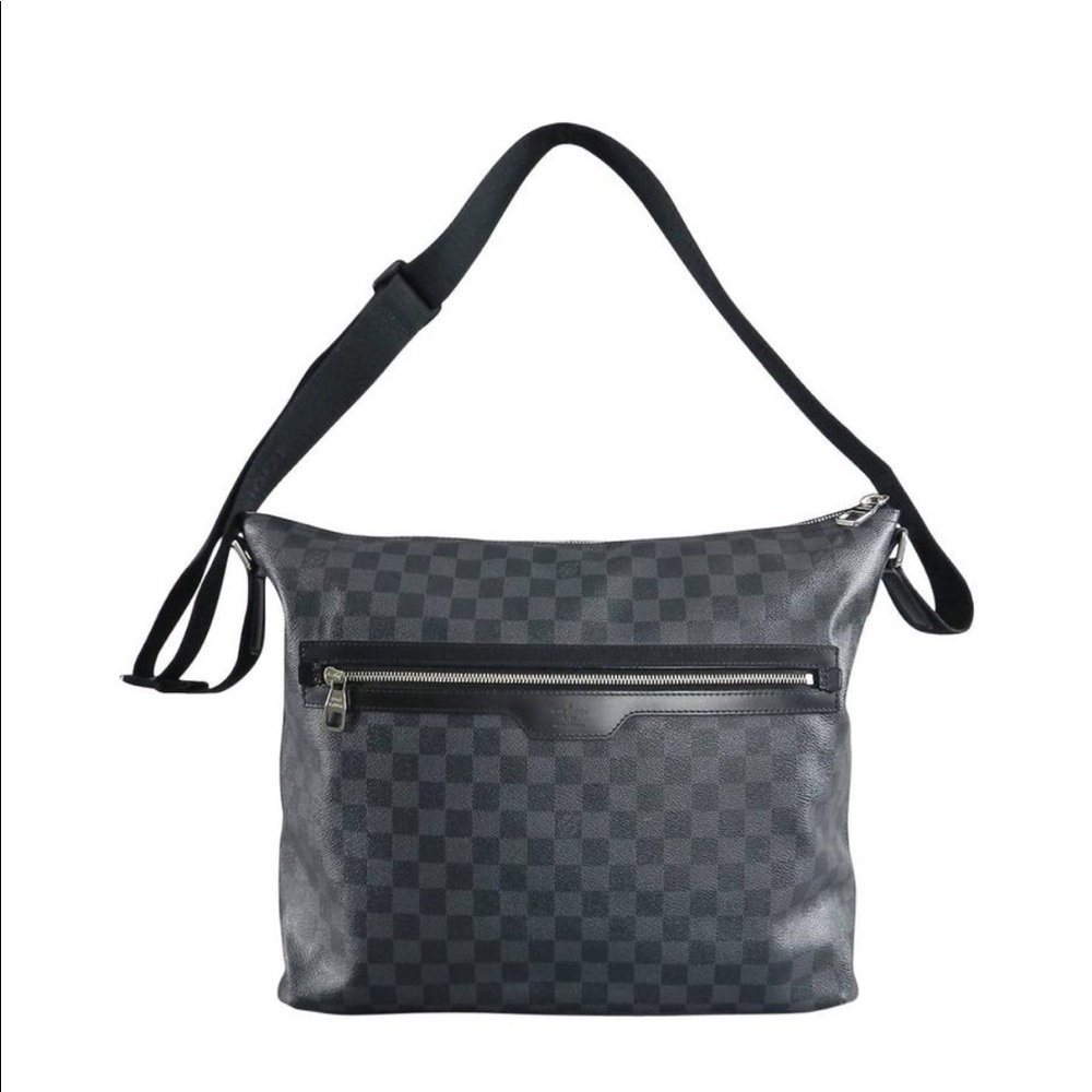 LOUIS VUITTON Unisex Graphite Damier Messenger Bag - Picture 5 of 8